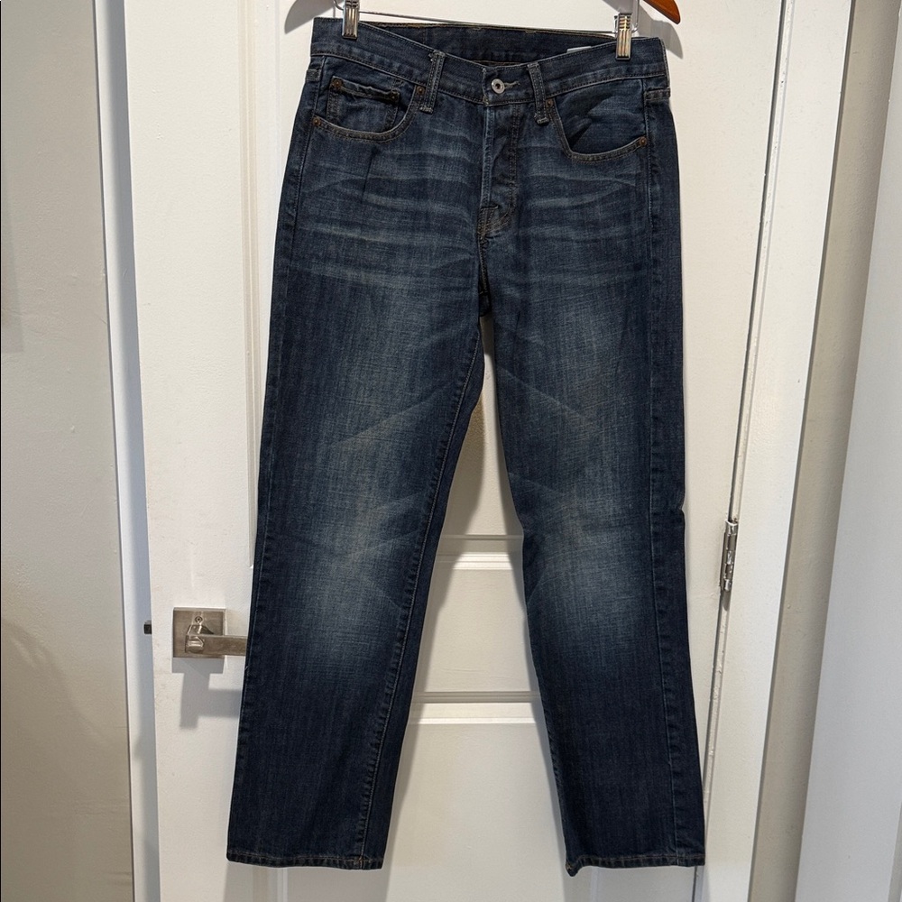 Lucky Brand  Original Straight button Fly dark wash Jeans